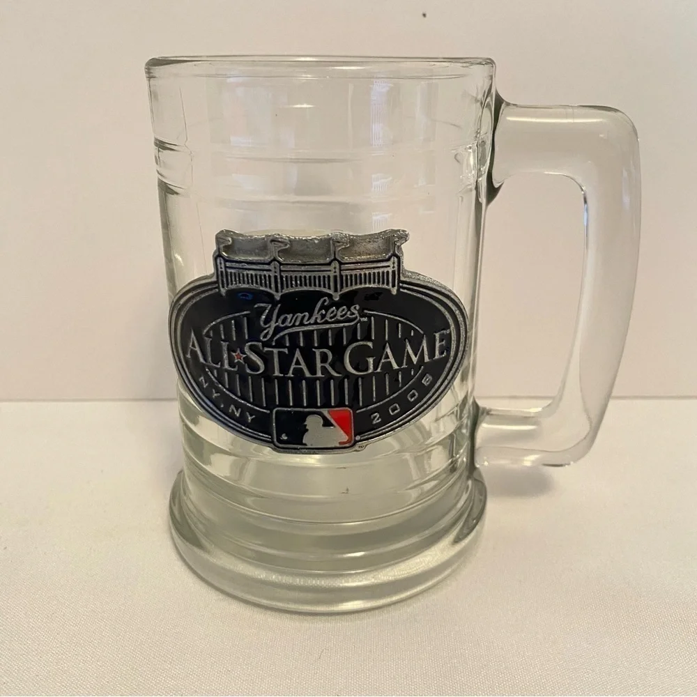 New York Yankees All Star Game Yankee Stadium 2008 Glass Mug